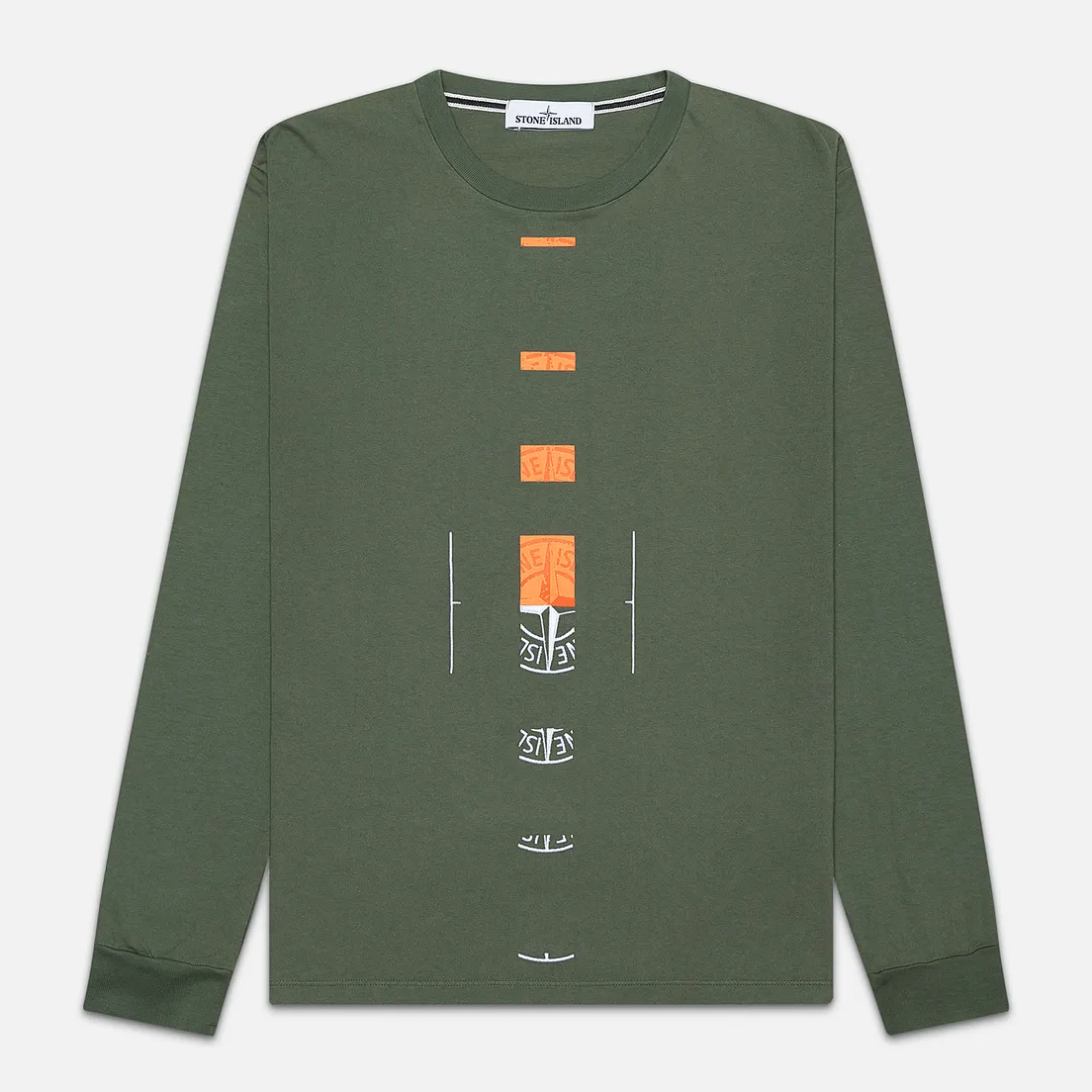 Stone Island Мужской лонгслив 7215 Graphic Nine