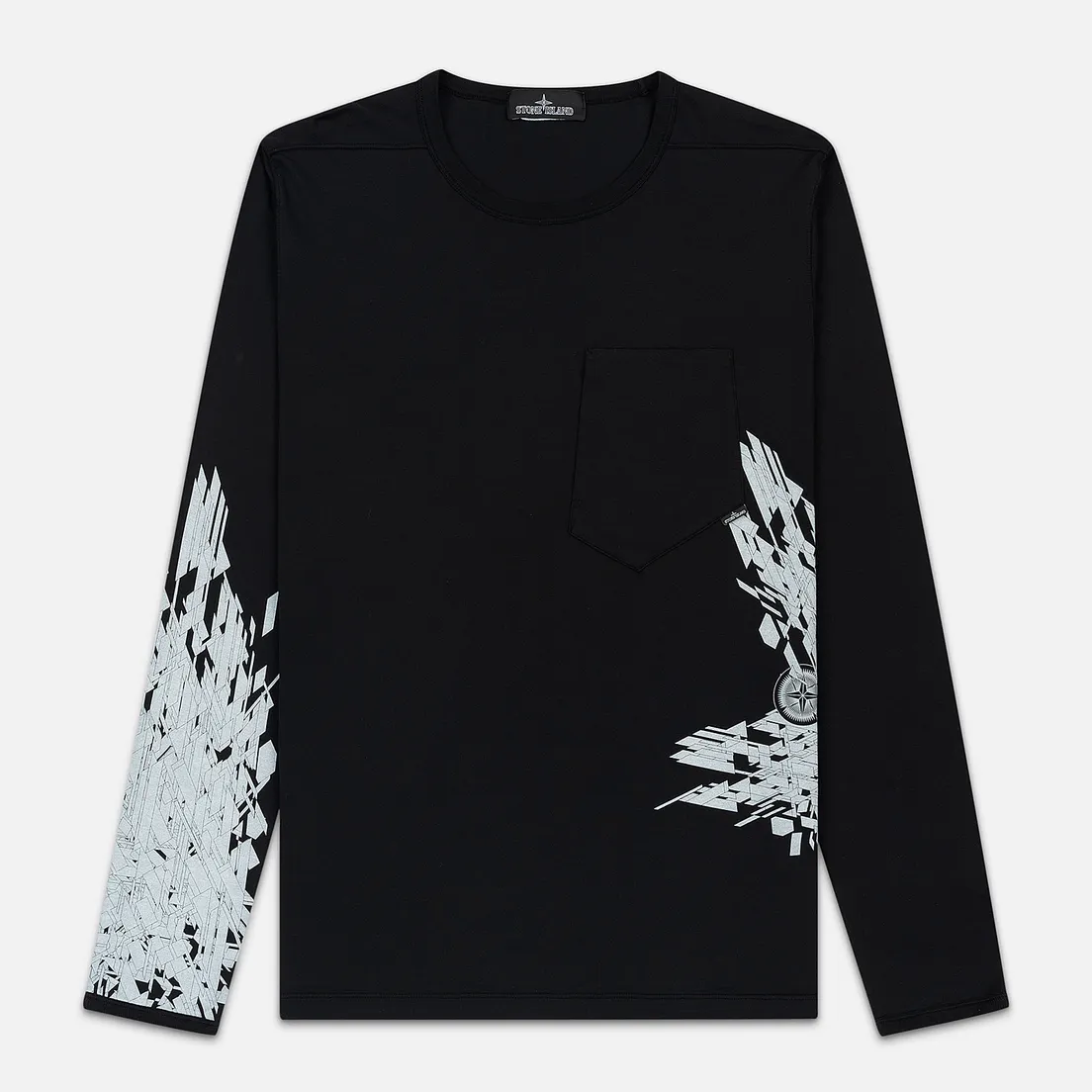 Stone Island Shadow Project Мужской лонгслив 7219 CXADO Print