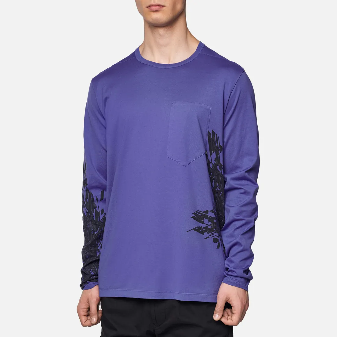 Stone Island Shadow Project Мужской лонгслив 7219 CXADO Print
