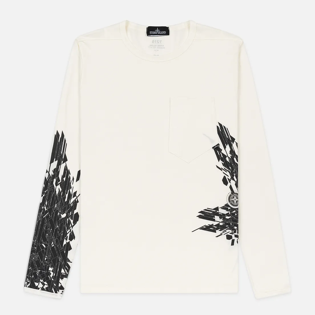 Stone Island Shadow Project Мужской лонгслив 7219 CXADO Print