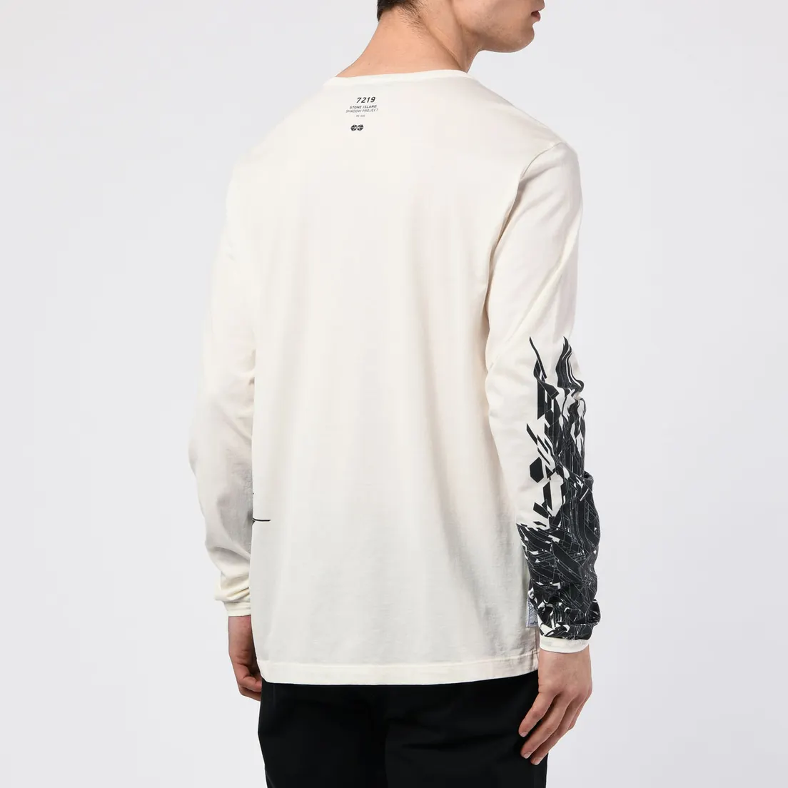 Stone Island Shadow Project Мужской лонгслив 7219 CXADO Print