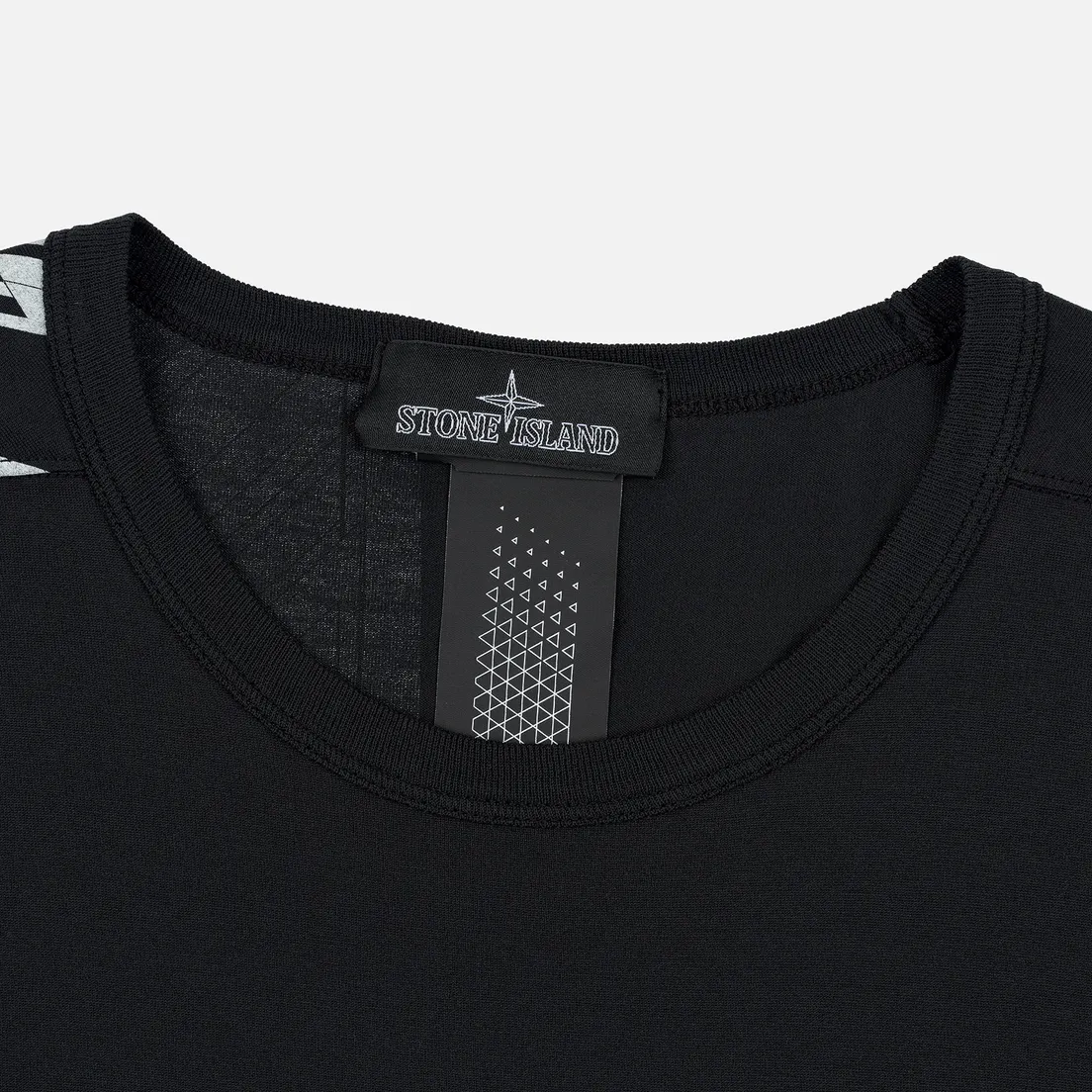 Stone Island Shadow Project Мужской лонгслив Mako Cotton Jersey Garment Dyed Pocket