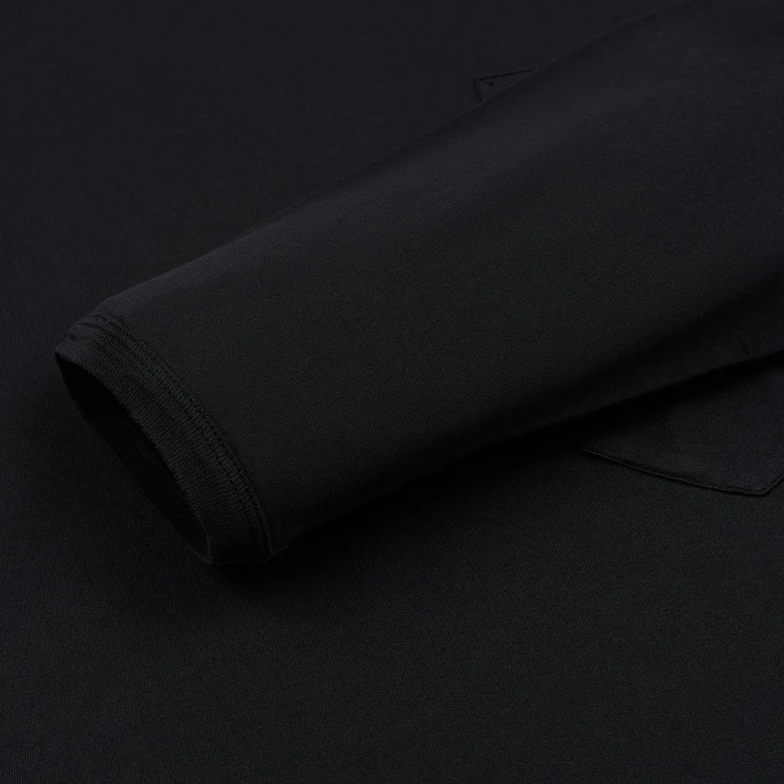 Stone Island Shadow Project Мужской лонгслив Mako Cotton Jersey Garment Dyed Pocket