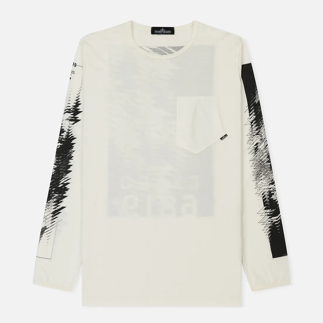 Stone Island Shadow Project Мужской лонгслив Printed Catch Pocket 1