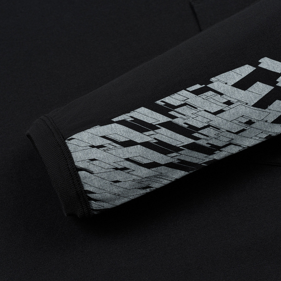 Мужской лонгслив Stone Island Shadow Project Printed CXADO 7119 Black