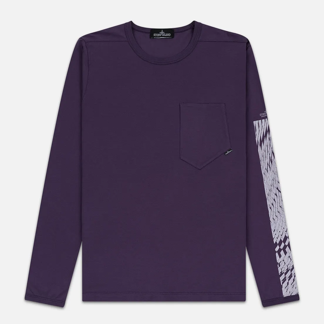 Stone Island Shadow Project Мужской лонгслив Printed CXADO 7119