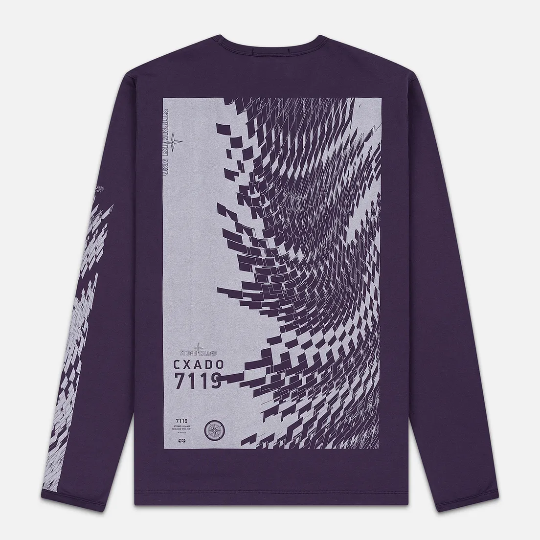 Stone Island Shadow Project Мужской лонгслив Printed CXADO 7119