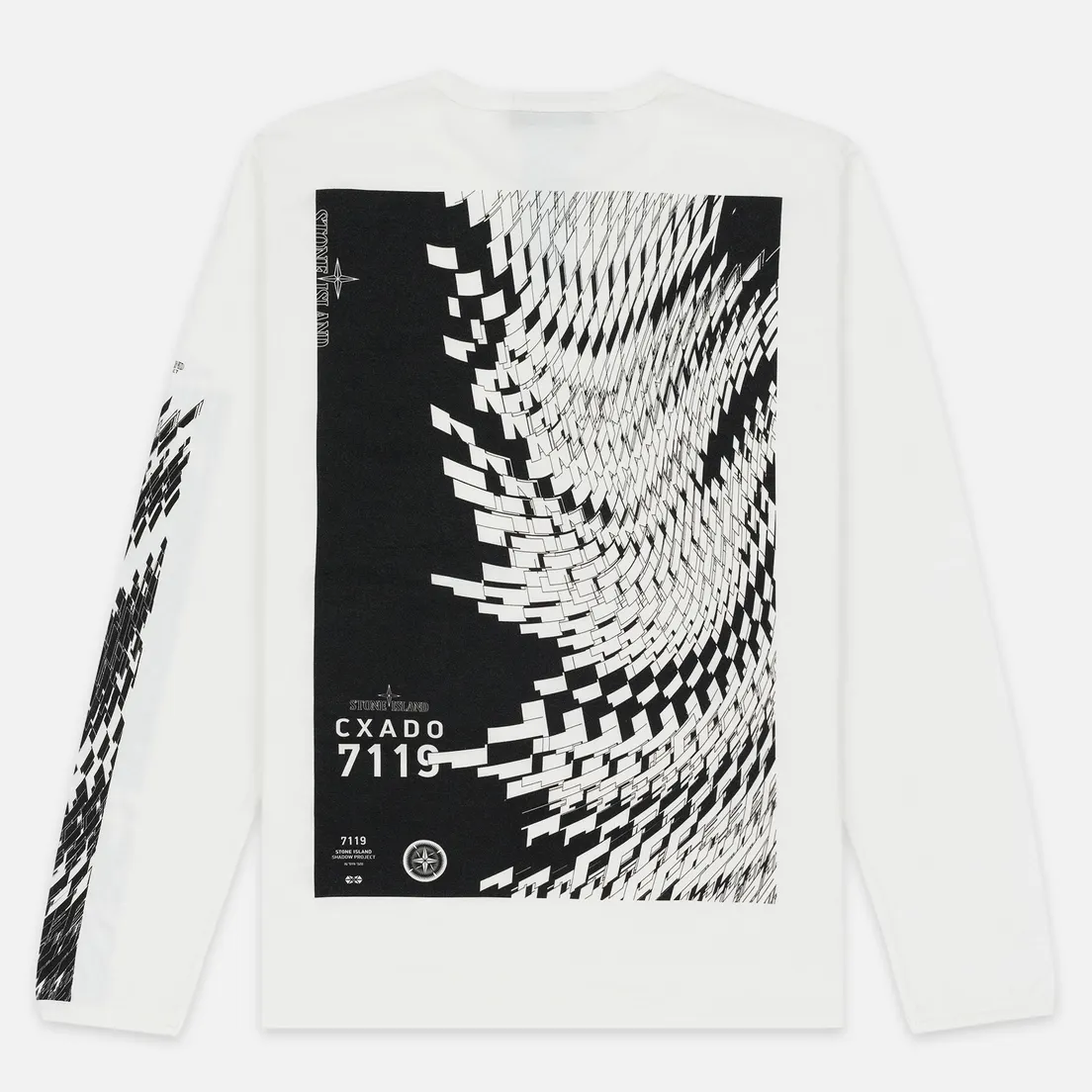 Stone Island Shadow Project Мужской лонгслив Printed CXADO 7119