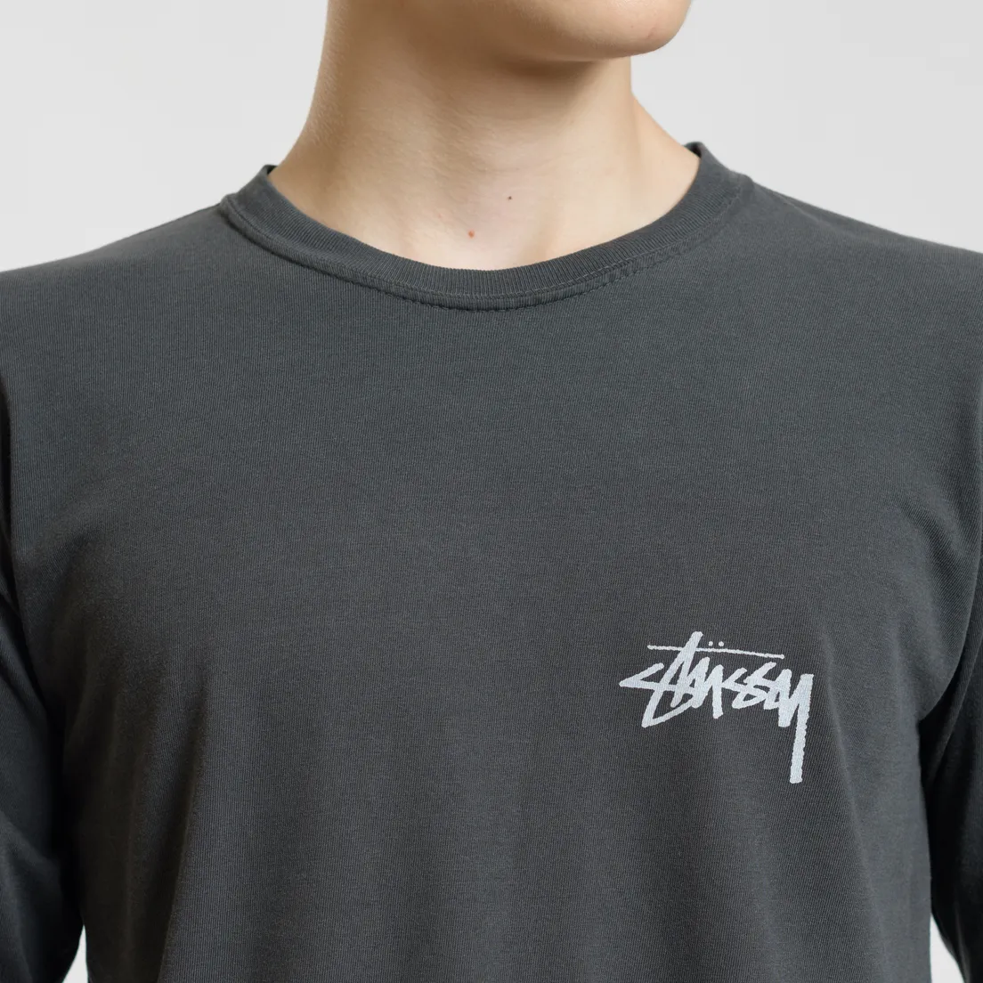 Stussy Мужской лонгслив 8 Ball Stack Pigment Dyed