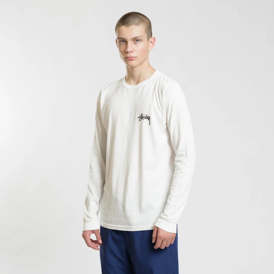 Stussy Мужской лонгслив 8 Ball Stack Pigment Dyed