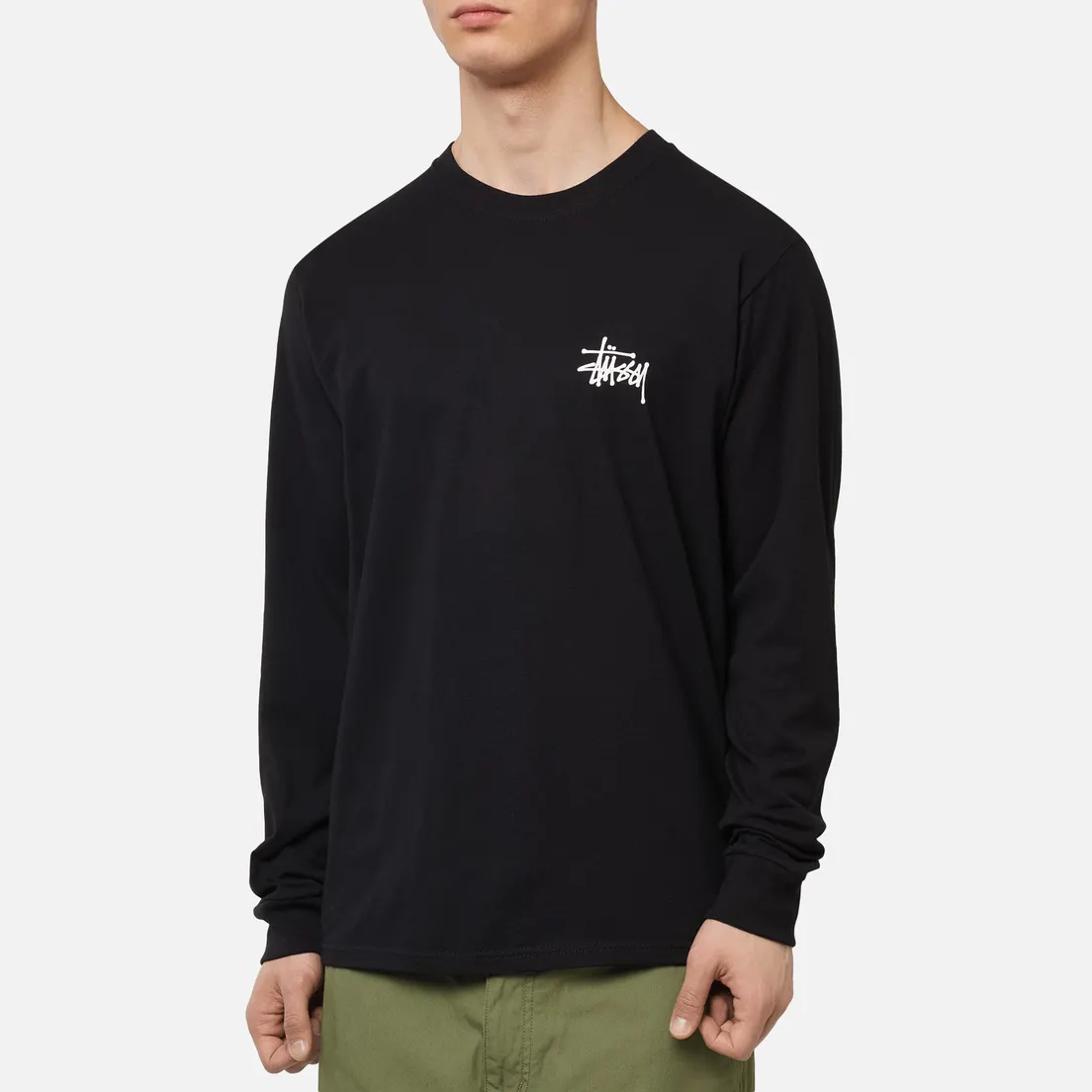 Stussy Мужской лонгслив Basic Stussy LS