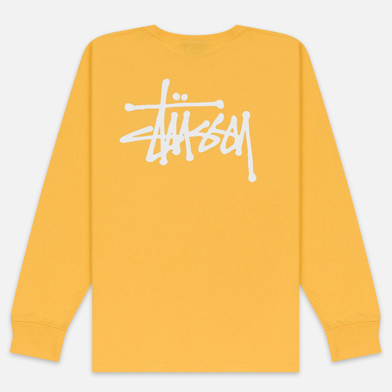 Мужской лонгслив Stussy Basic Stussy LS Orange