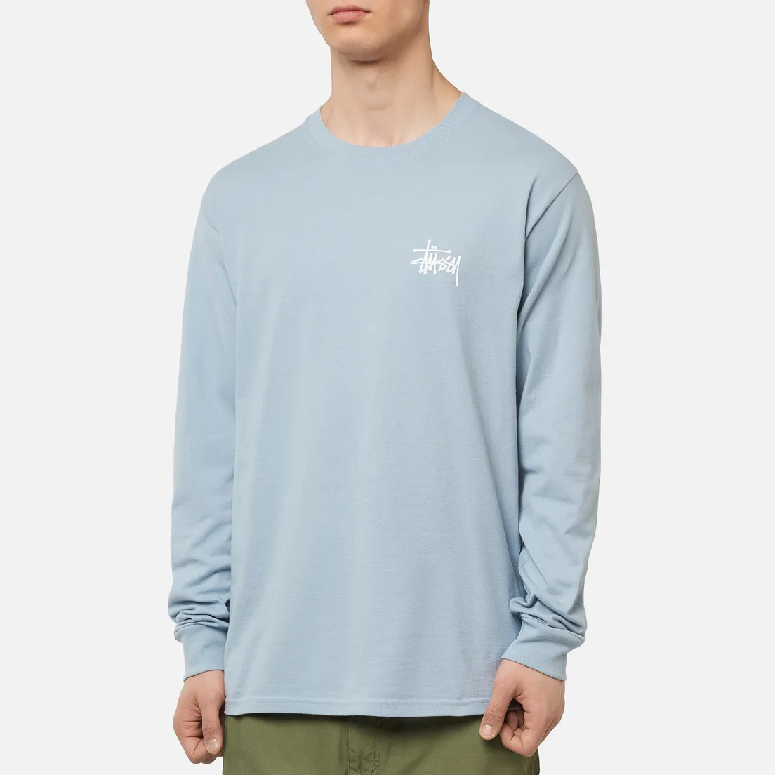 Stussy Мужской лонгслив Basic Stussy LS
