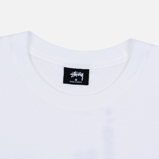 Мужской лонгслив Stussy Basic Stussy LS White