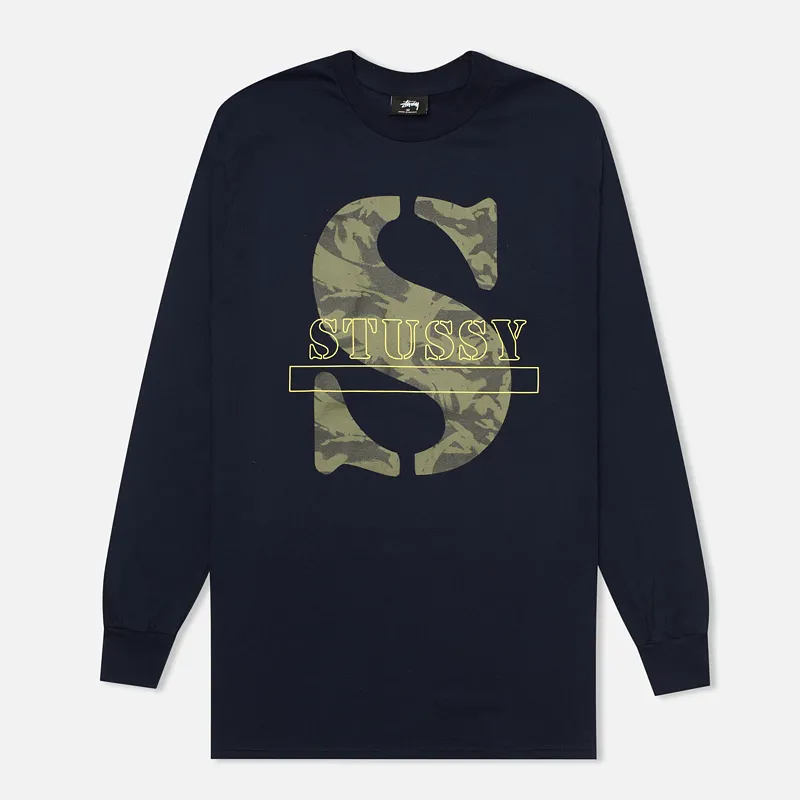 Stussy Мужской лонгслив Camo S