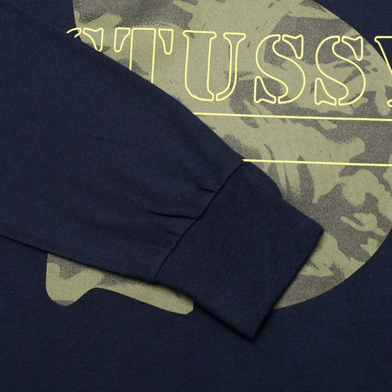 Stussy Мужской лонгслив Camo S