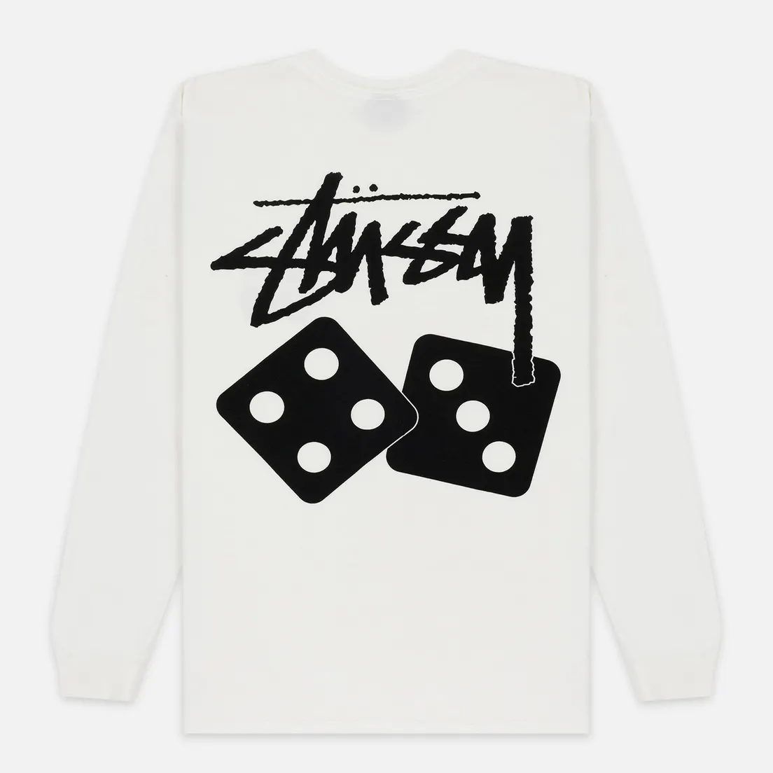 Stussy Мужской лонгслив Dice Pigment Dyed