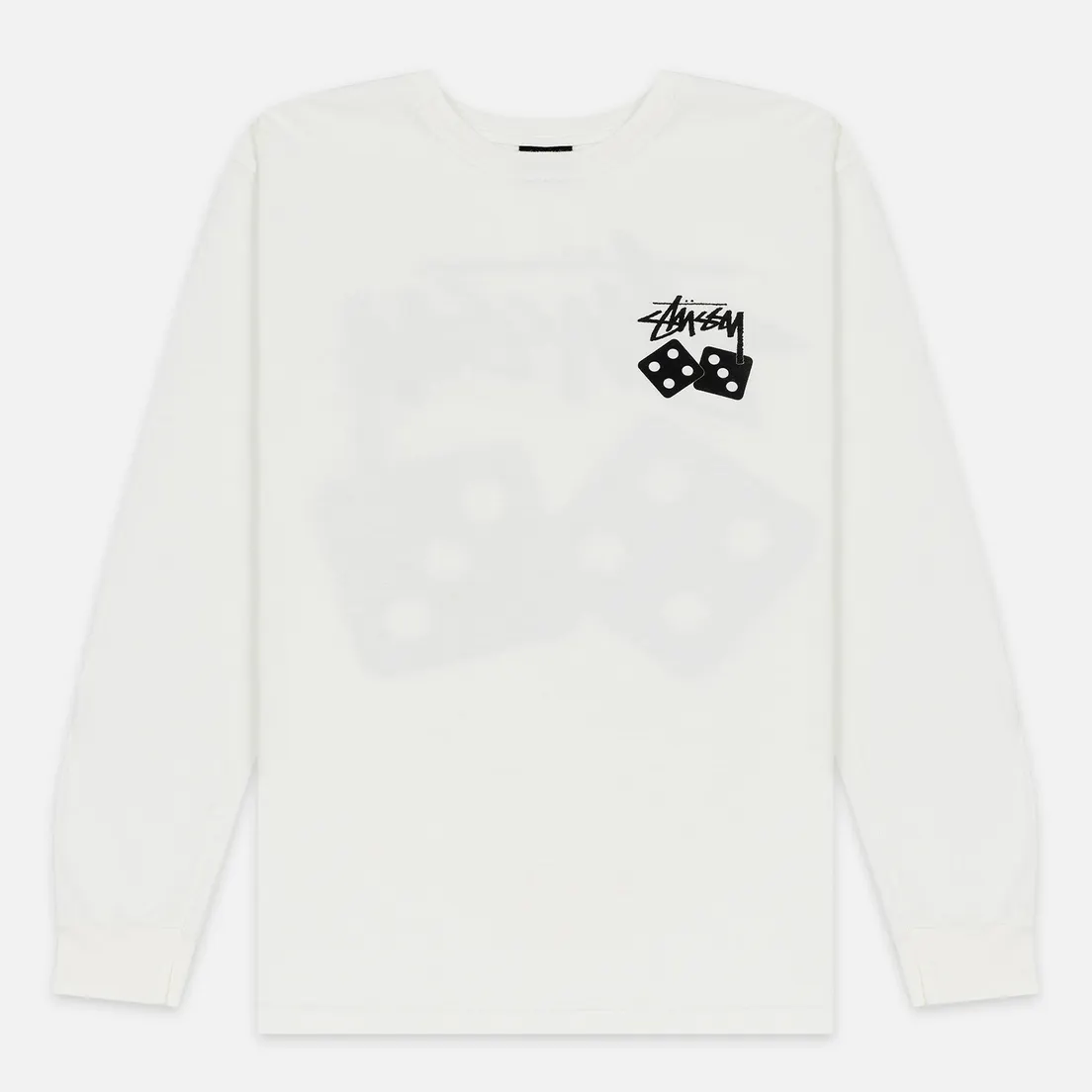 Stussy Мужской лонгслив Dice Pigment Dyed