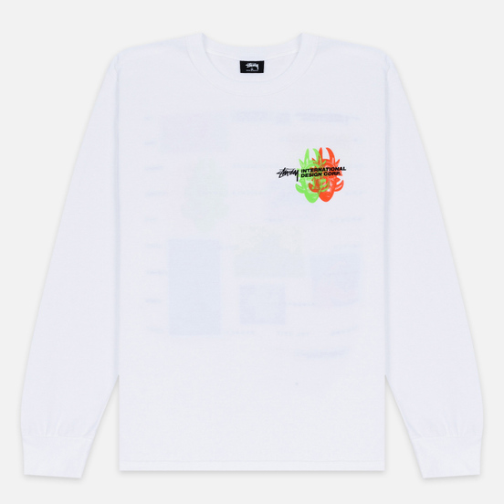 Мужской лонгслив Stussy Great Future White