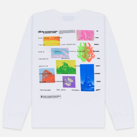 Мужской лонгслив Stussy Great Future White