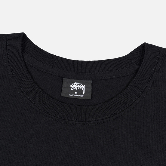 Мужской лонгслив Stussy Harmony LS Black
