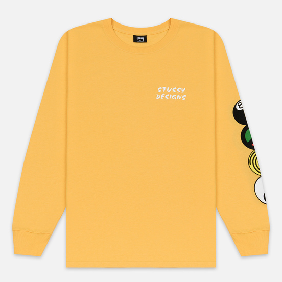 Мужской лонгслив Stussy Harmony LS Orange