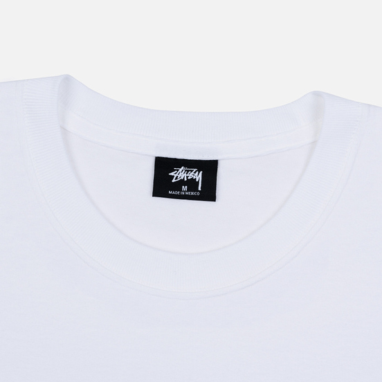 Мужской лонгслив Stussy Harmony LS White