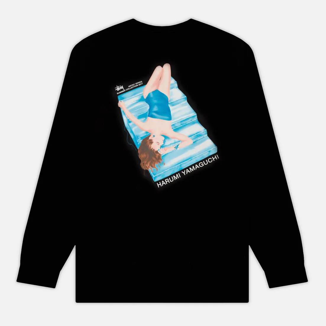 Stussy Мужской лонгслив Harumi Yamaguchi Raft