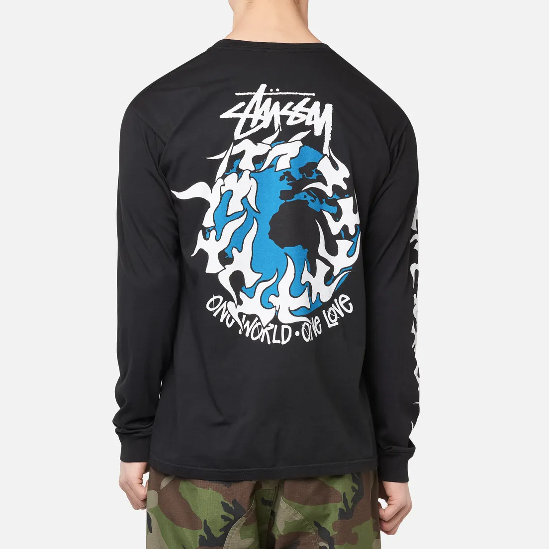 Stussy Мужской лонгслив One Love Pigment Dyed
