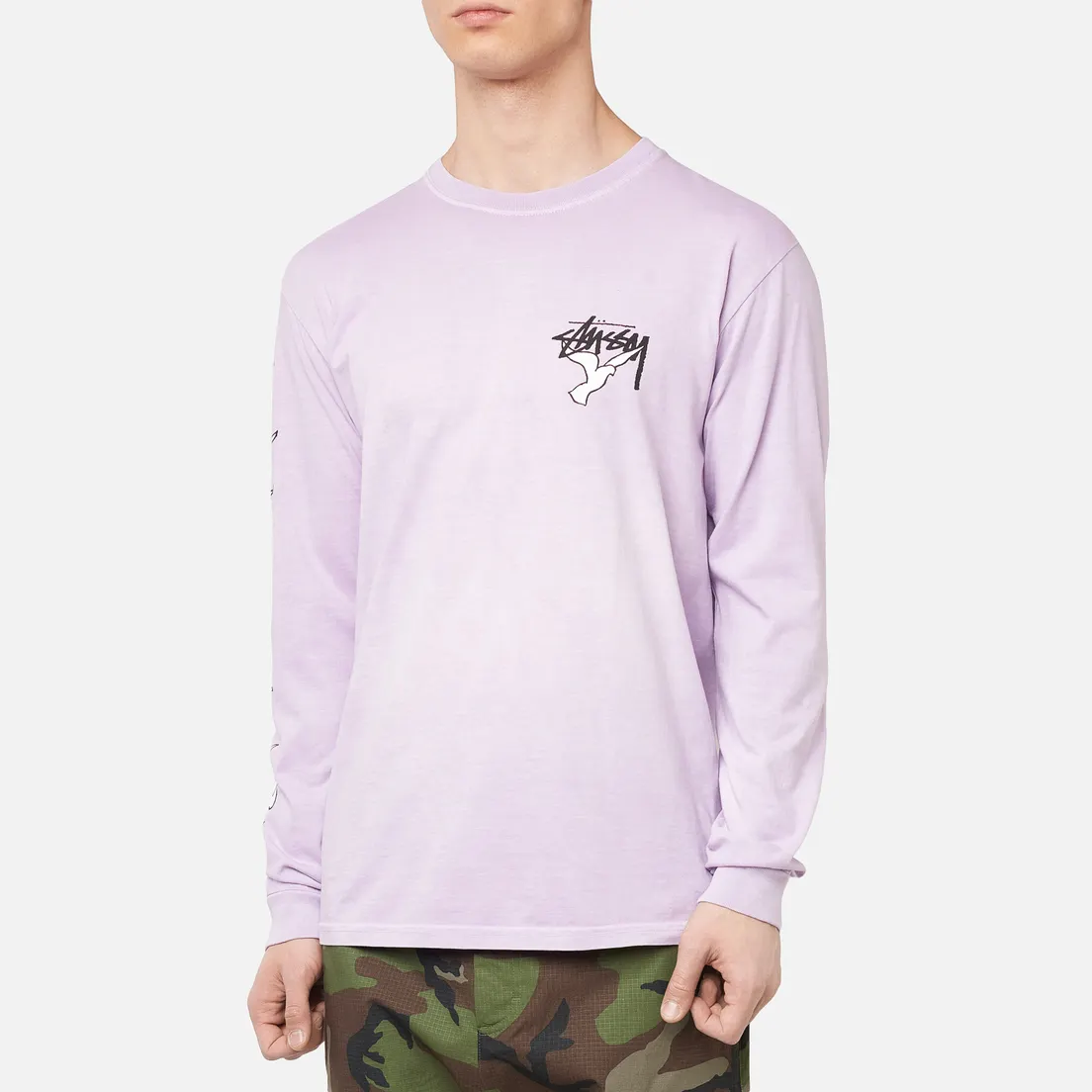 Stussy Мужской лонгслив One Love Pigment Dyed