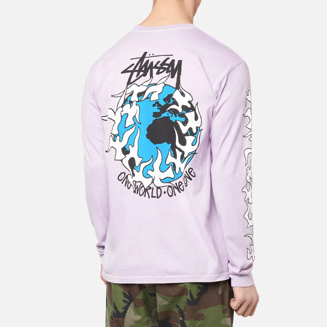 Stussy Мужской лонгслив One Love Pigment Dyed