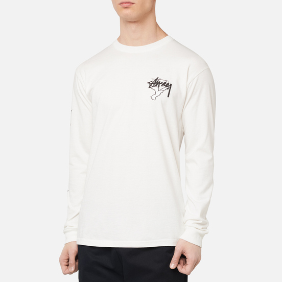 Мужской лонгслив Stussy One Love Pigment Dyed Natural