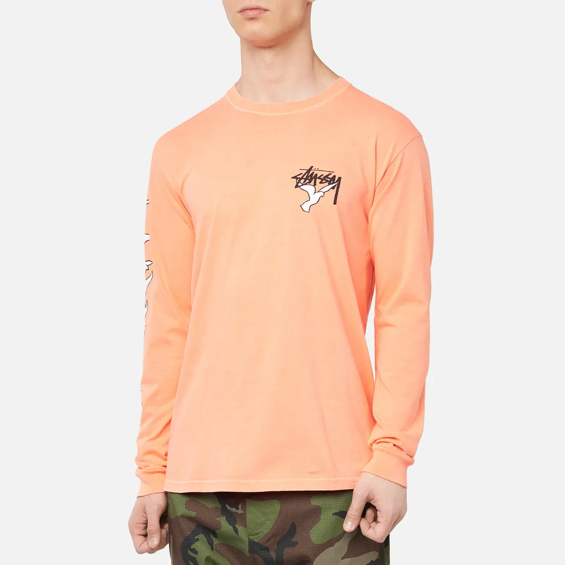 Stussy Мужской лонгслив One Love Pigment Dyed