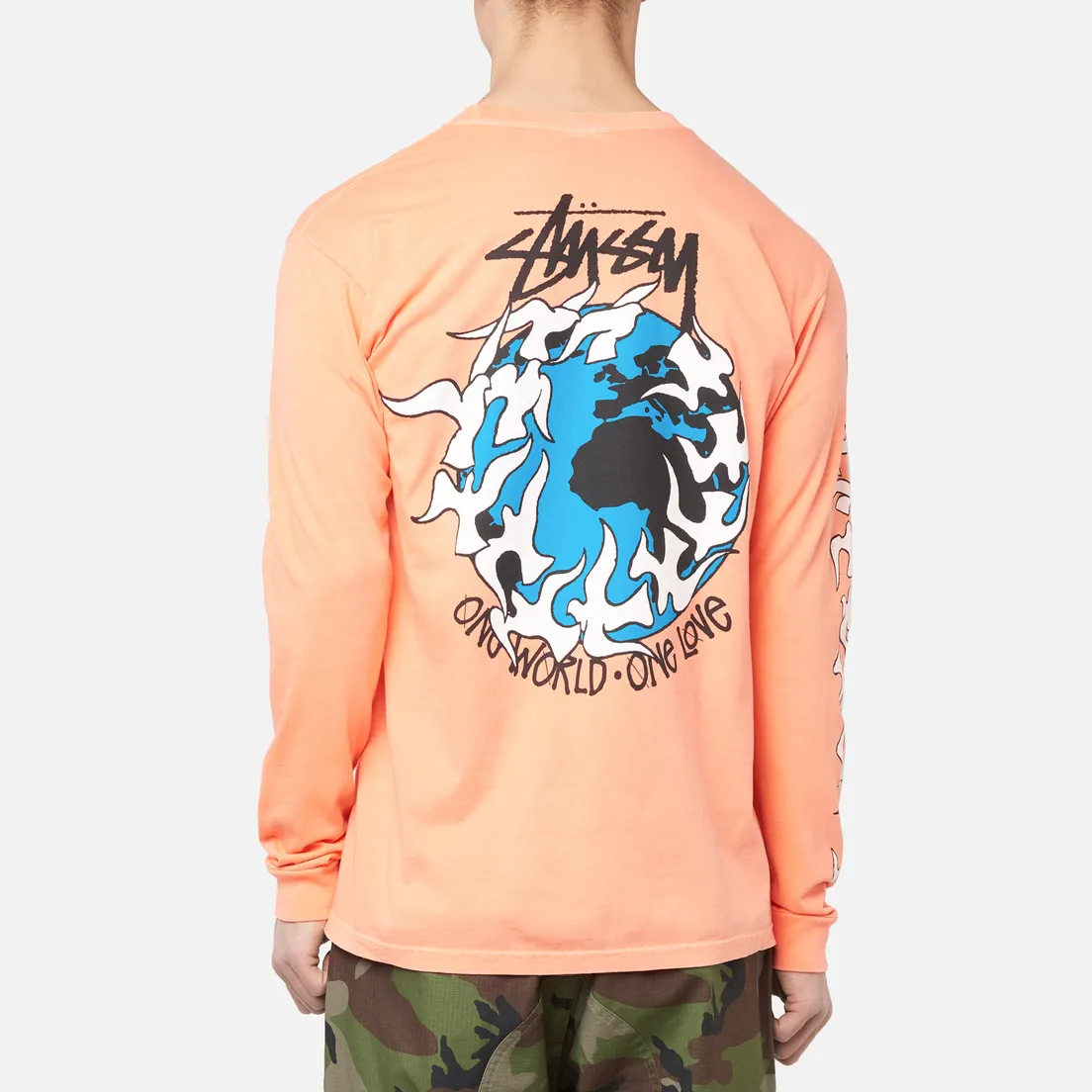 Stussy Мужской лонгслив One Love Pigment Dyed