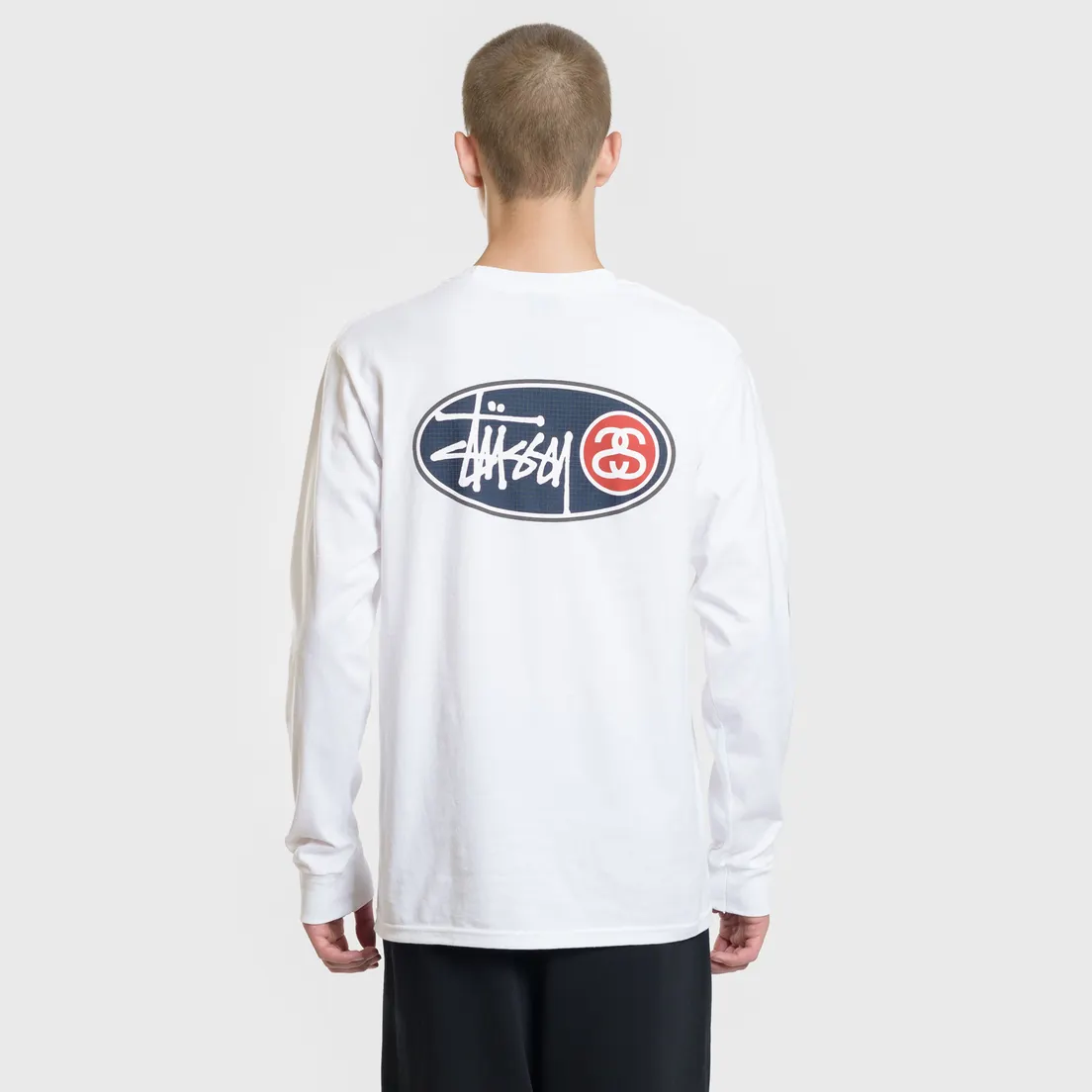Stussy Мужской лонгслив Oval Grid
