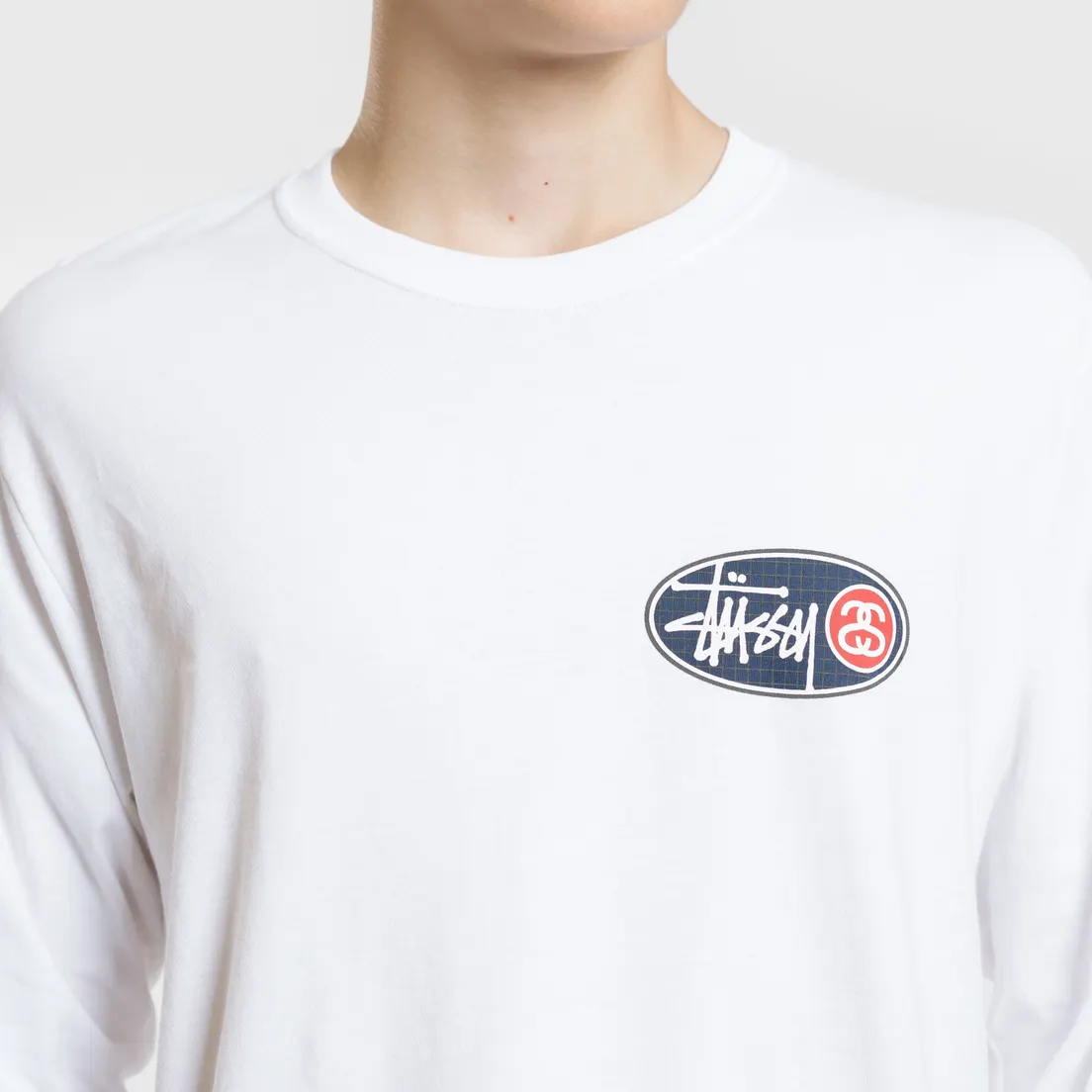 Stussy Мужской лонгслив Oval Grid