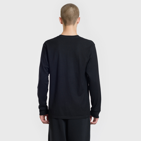Мужской лонгслив Stussy Stock LS Black