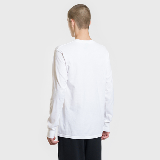 Мужской лонгслив Stussy Stock LS White