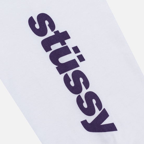 Мужской лонгслив Stussy World Peace White