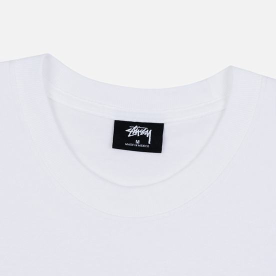 Мужской лонгслив Stussy World Peace White