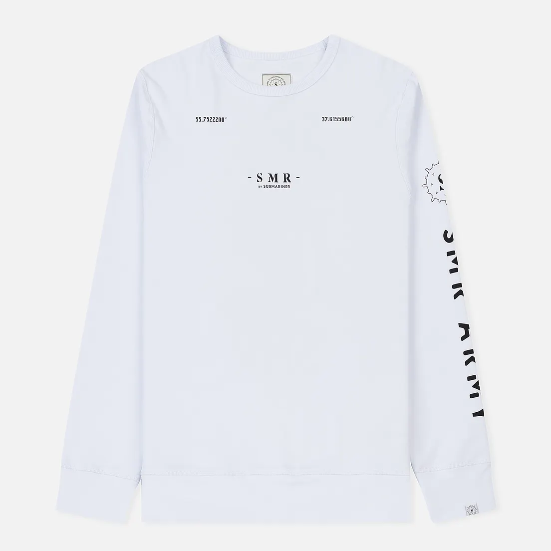 Submariner Мужской лонгслив Black Distortion Logo