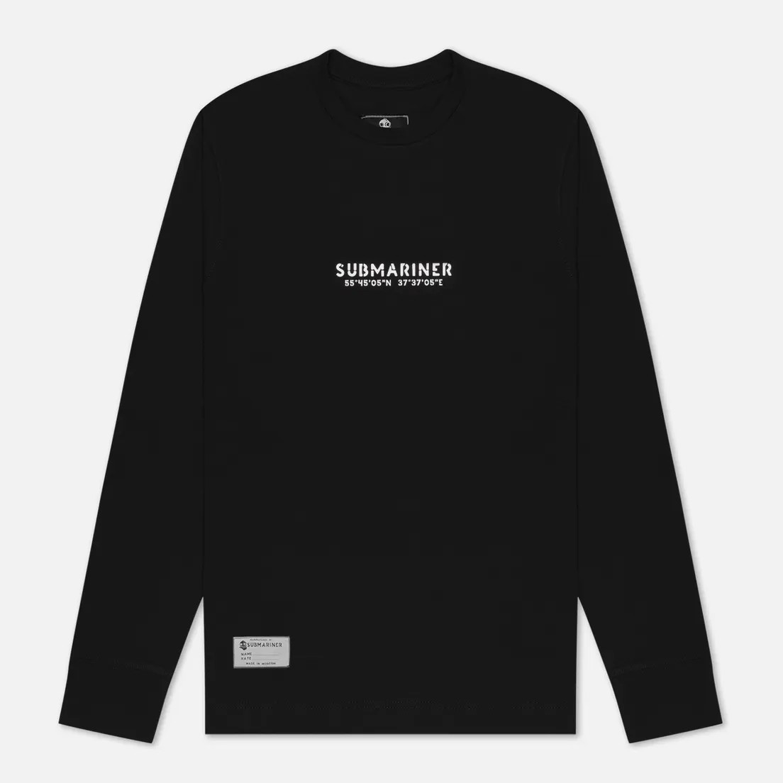 Submariner Мужской лонгслив Coordinates Logo Print
