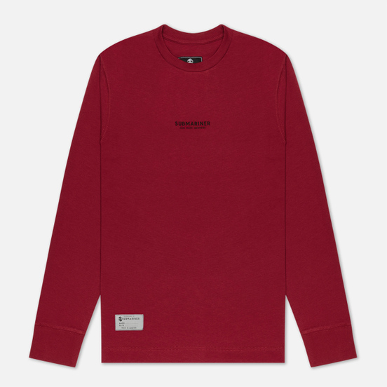 Мужской лонгслив Submariner New Wave Print Bordeaux
