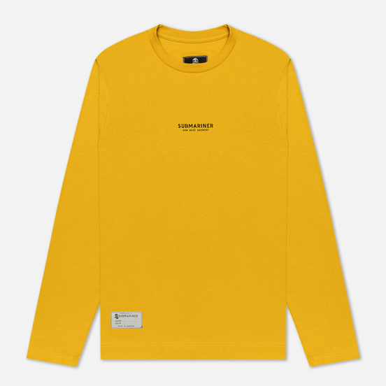 Мужской лонгслив Submariner New Wave Print Mustard
