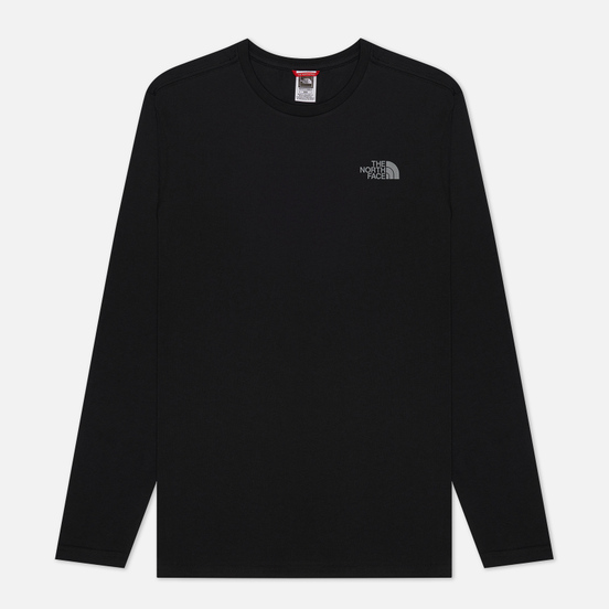 Мужской лонгслив The North Face LS Easy TNF Black/Zinc Grey