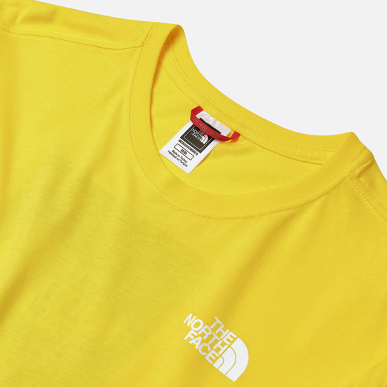 Мужской лонгслив The North Face LS Red Box TNF Lemon