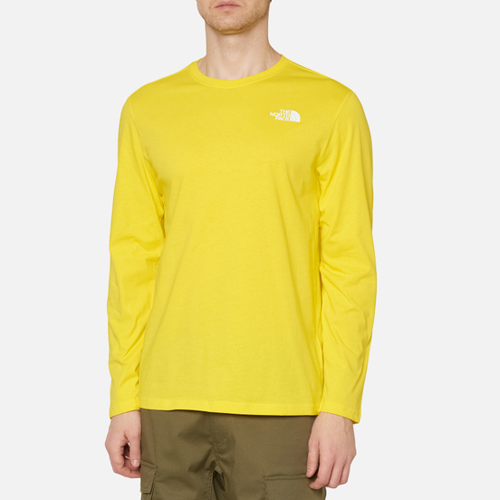 Мужской лонгслив The North Face LS Red Box TNF Lemon