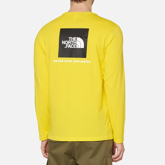 Мужской лонгслив The North Face LS Red Box TNF Lemon