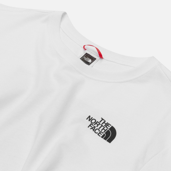 Мужской лонгслив The North Face LS Red Box TNF White