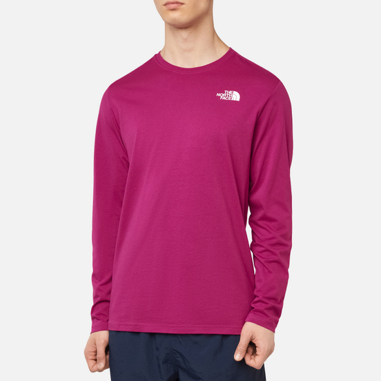 Мужской лонгслив The North Face LS Red Box Wild Aster Purple